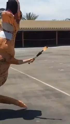 Just your average fire juggling T-Rex... Follow @JugglinJosh for more! #WillItJuggle #FeatureMe #FeatureThis