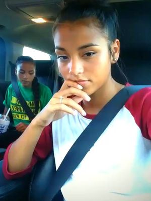 Bored in the car😄