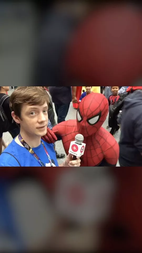 Spider-Man is very honest. #QASaturday #QAComicCon #question asked by @skye_pearson 