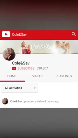 We have so many fun videos up on our YouTube! (Cole&Sav) Giving out 100 BFFs TOMORROW to new subscribers!!