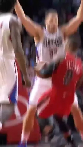How'd he do that? 👀 Lillard with the nasty scoop
