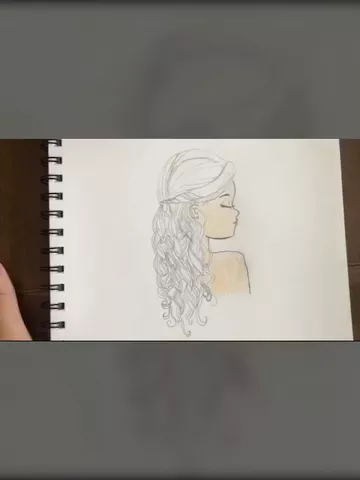 Simple drawing ~ Festive Hair💁🎄 #FeatureMe #FeatureThis #ChristmasHair #Christmas #Art #Drawing #Hair