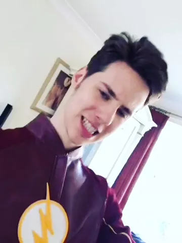 Never done a musically in this cosplay hope you like 😊⚡️ #theflash #edsheeran #sheerios