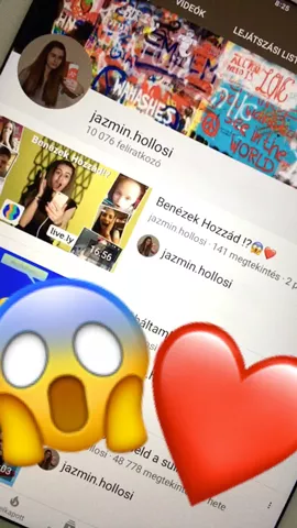 Új videó YouTube-on 😁😍😘 Nézzétek meg, mert lehet, hogy benne vagytok! 😉😏