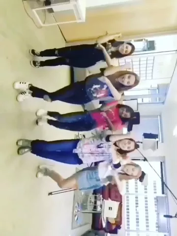 Double tap if u ❤️ this song! @l2mofficial perform & dance 2 their song Living For The Rhythm in studio!#dance#fun