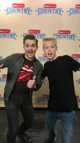 Fun time hanging out with @hunterhayes 😛🔥