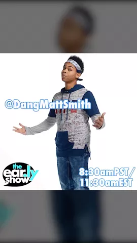 @dangmattsmith is on The Ear.ly Show today w @shiralazar 830am PST 1130 am EST. Come hang out!!