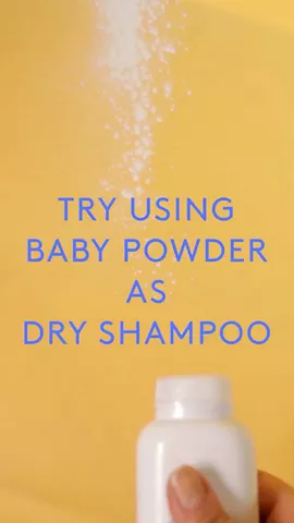 See ya greasy hair 👋  #R29BeautyHack #SayWhaat #SummerVibes
