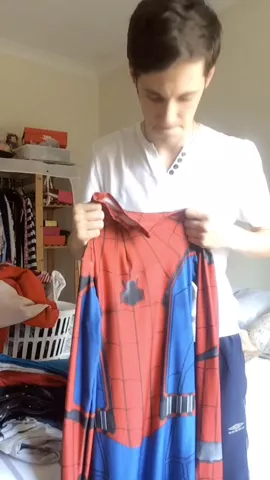 Busted by Mr Stark #spiderman #spidermanhomecoming #ironman #marvel #lipsync #moviequotes #cosplay