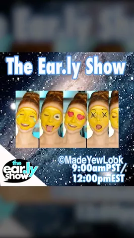 Don't miss #TheEarlyShow tomorrow with @martinibeerman + @epiphany_lynn we r doing #EMOJIMAKEUP!