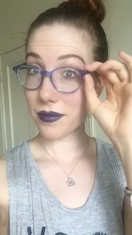 When @elizacaws gets her 💋perfect for #NationalLipstickDay 😜 She's going live NOW on WT's live.ly!