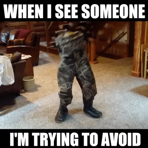 We all have that one person we're trying to avoid... 😂 #FirstDayOfSchool #TakeTheHint #RookieMoves