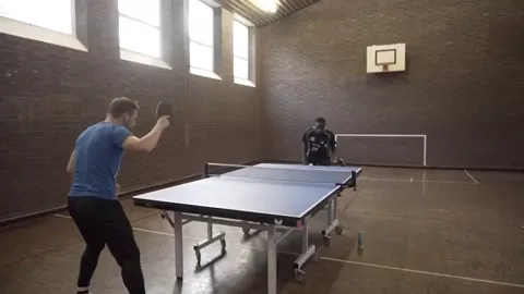 I played Table Tennis with a WORLD CHAMPION!!! 😳 💯 🏓  #featureme #tabletennis