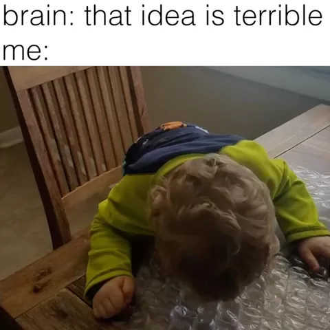 He's using his head 😂