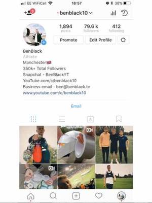 Go follow my Instagram @benblack10 !🙌 So close to 80k😄 Comment when done and I’ll follow some of you!😄
