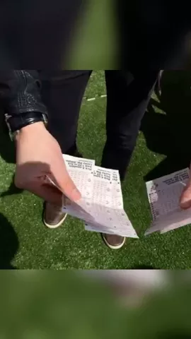 Lottery tickets ➡️ 💷🤑 #magic #museruk #featureme