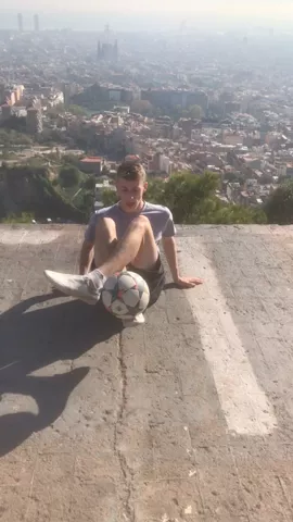 SKILLS + VIEWS😍☀️ #Football #Soccer