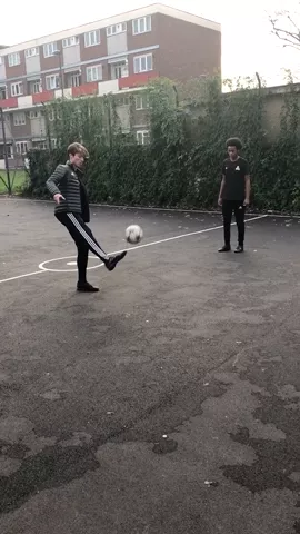 Skilling with @street_panna 👀🔥 #FeatureMe #Football #Skills #London