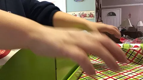Wrapping presents all night! 