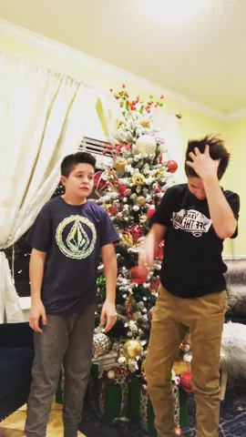 Twins got the talent🎤😂 #feature #featureus #christmas #featureme #twins #brockandboston