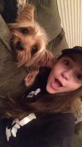 😂😘🐶 I love her so much! #MakingFriends What's ur name? Comment below!!!!!❤️🔥😎 I'm not Ryan😂