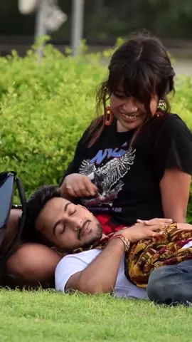 Sleeping on Girls prank😍🤣Watch full video on channel #avrpranktv #vinaythakur