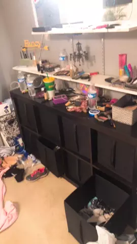 #cleanroomchallenge I messed up my room just to make this 😫🤧😂 #feature