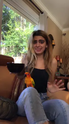 Mango came to steal my PIRATE BOOTY😳😡