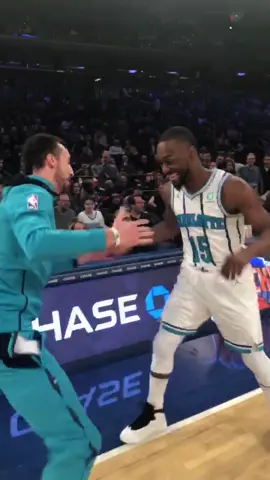 Kemba Walker bringing the ENERGY! 👏 Catch Hornets/Spurs 📺 NBA TV ⏰ 8:30pm/et