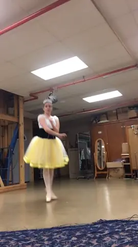 i promise this is harder than it looks  #ballet #dance #pointeshoes