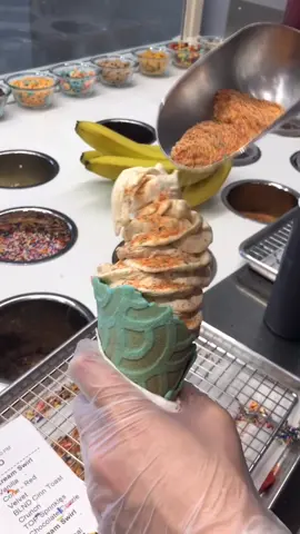 Fruity Pebbles Icecream😍 #tastebud #foryou #foryoupage #food