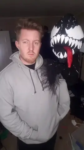 venom trolling #venom #cosplay #marvel #venompuppet #puppet