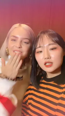 아아아ㅏㅇ라랑앙다악! 앤마리 만났어요😭💕 OMG | #annemarie #friends @ANNE-MARIE