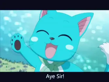 fairytail happy sooooo cute😻😻😻