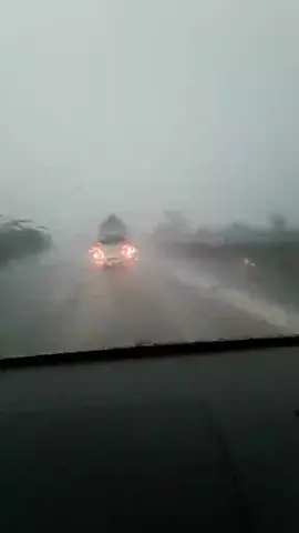 Hujan deras tol cirebon