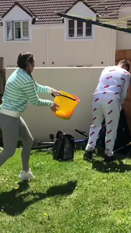 THATS WAY TOO CLEAN!!!!! 😂😂😂😂 family prank wars are about to get crazy #hanbygang