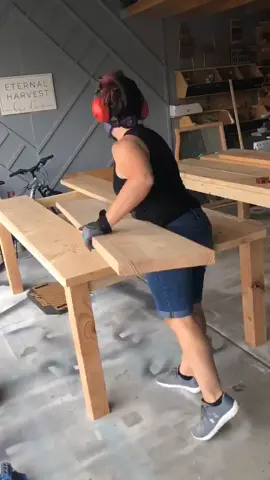 This is how I build tables! #diytable #tiktokpartner #homedecor