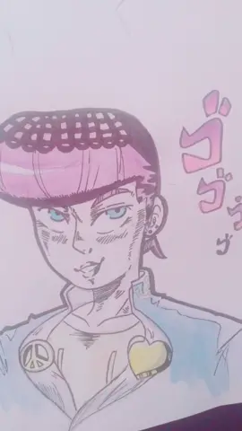 NANI??? #fyp #art #foryou #jjba #jojosbizarreadventure #josukehigashikata #josuke #jjbapart4