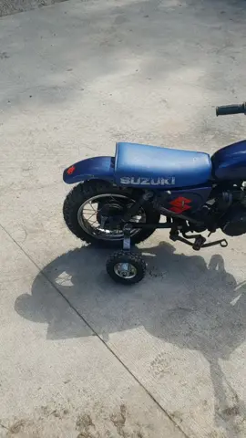 #suzuki #kids #dirtbike #2stroke #vintage