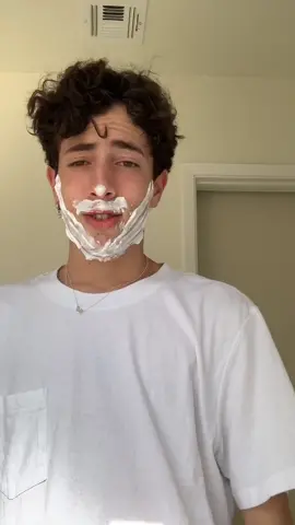 im SO proud of my transitions , also, leaving the shaving cream on that long burnt my face 😥
