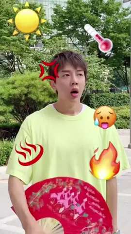 너무 덥죠?🔥😭여러분은 여름휴가 어디로 가세요?😍It's blisterlingly hot.🔥#funny #korea #seoul #korean
