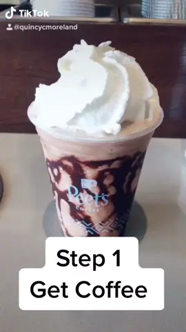 How to drink iced coffee🍹 😎#foryou #peetscoffee #coffee #food #Summer #howto