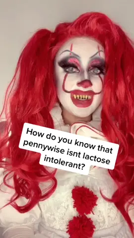 🤡😂 #oneliners #pennywise #dragqueen #pennywisecosplay #ukcomedy #clown #dragmakeup #ukfashion #uk