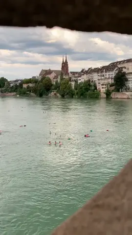 Basel! 🇨🇭 A hidden gem in northwestern Switzerland! #basel #switzerland #river #tiktokswitzerland