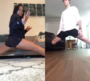 And on this day I discovered I can’t do the splits anymore #duet with @jackondatrack #foryou #fail