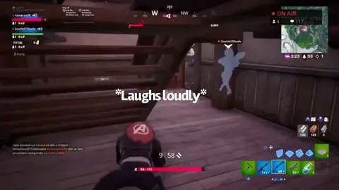 Clip from our stream this morning. #fortnite #saturdayfunday #foryou #fyp @scarletttshade