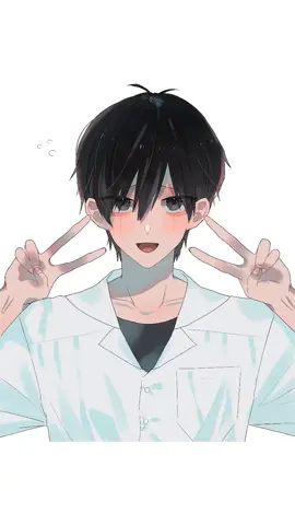 ✌️照れ顔ダブルピース✌️