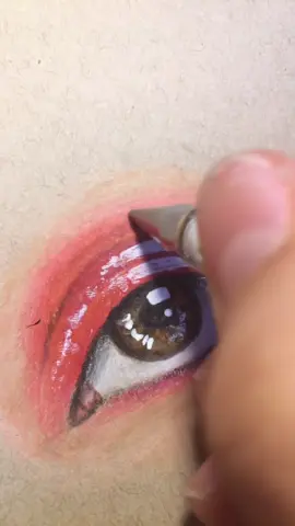 How I draw highlights 💓 #eyes #foryou #highlights #draw