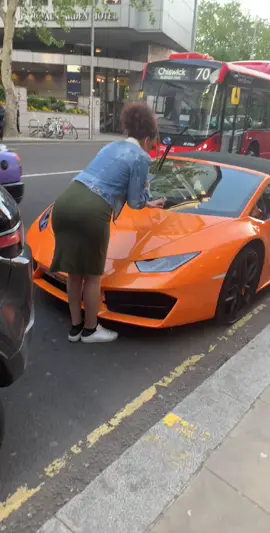 What is she doing with my car? 😑🤦🏻‍♂️👀 @curlyikramm