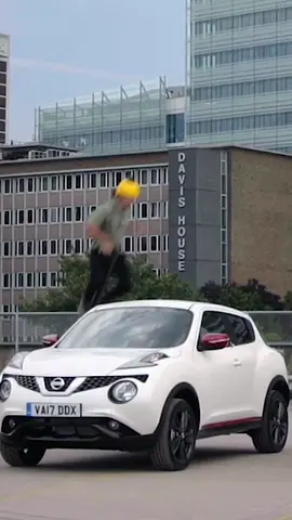Most consecutive cars jumped over on a #pogo stick - Dalton Smith 🇺🇸 #xpogo with Nissan